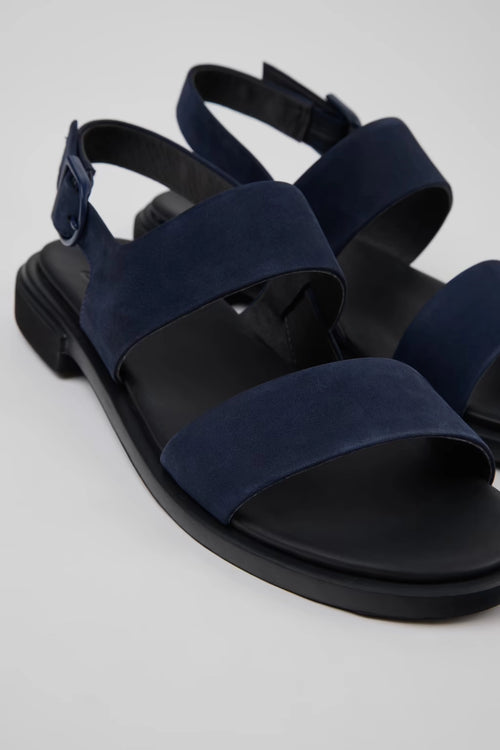 CAMPER EDY: blau sandàlies per a dona