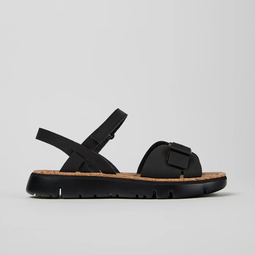 CAMPER Orugas: schwarz Sandalen für Damen