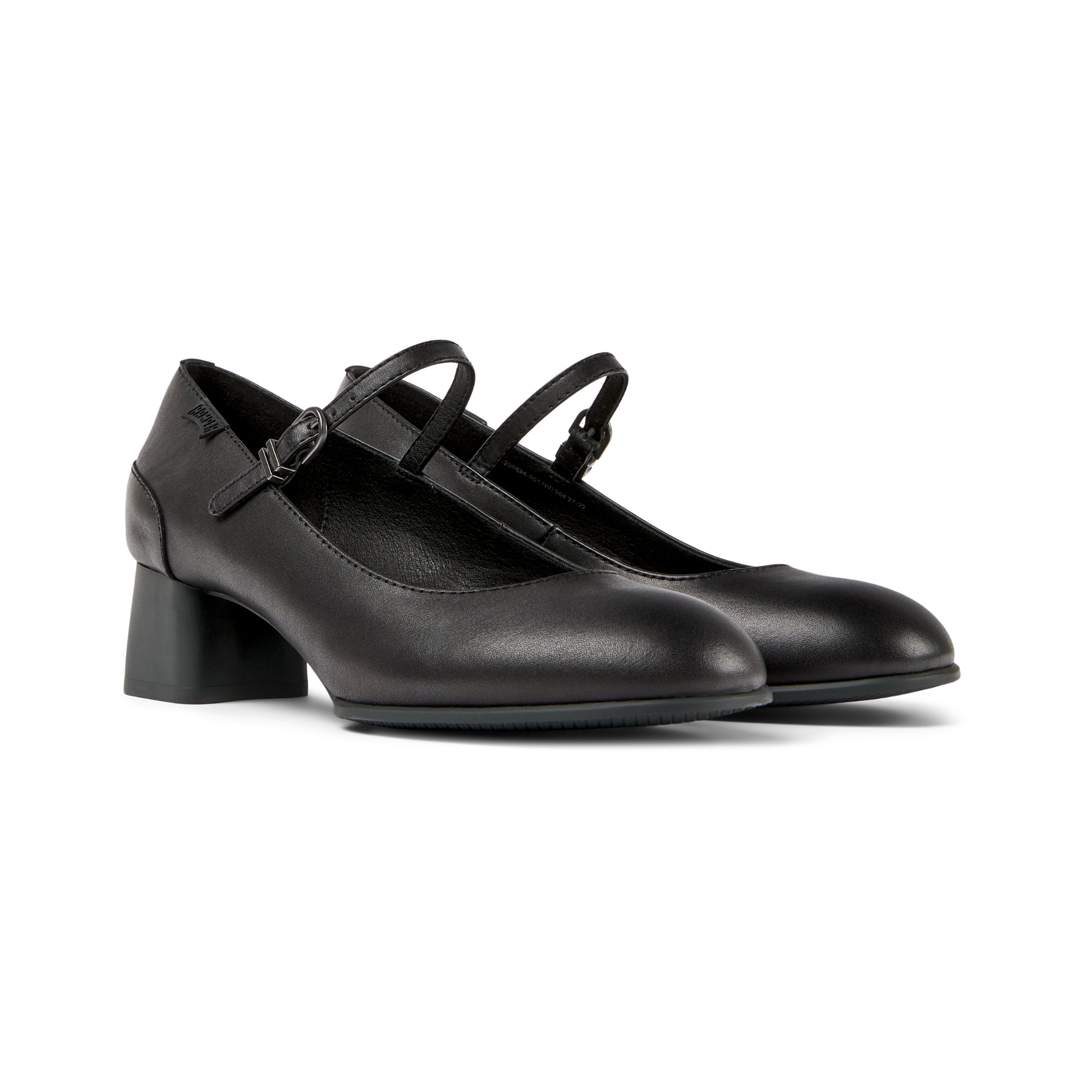 CAMPER Supersoft Negro Katie RY Obsidian: чорний взуття для жінок