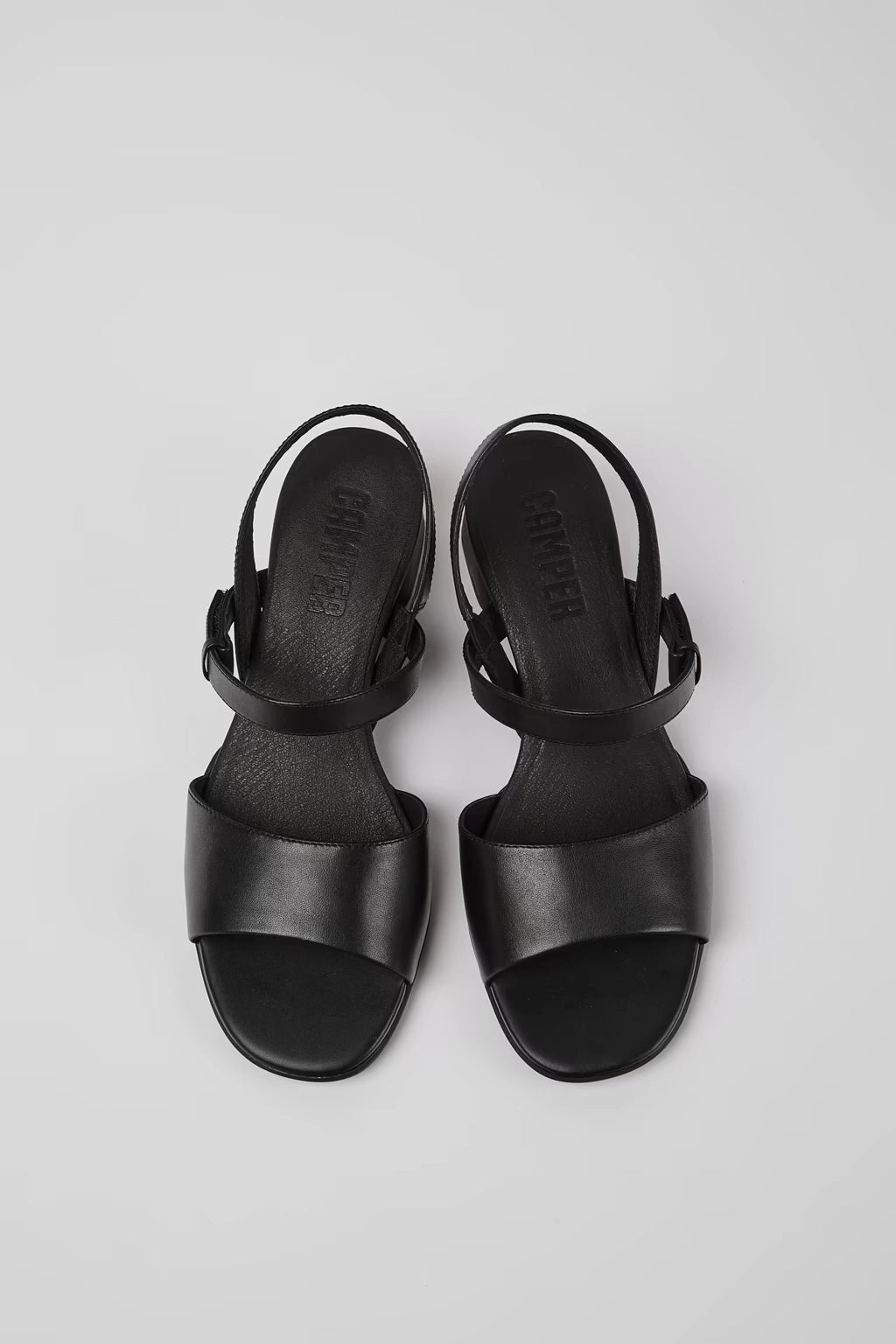 CAMPER Supersoft Negro Katiesand RY Negro: schwarz Schuhe für Damen