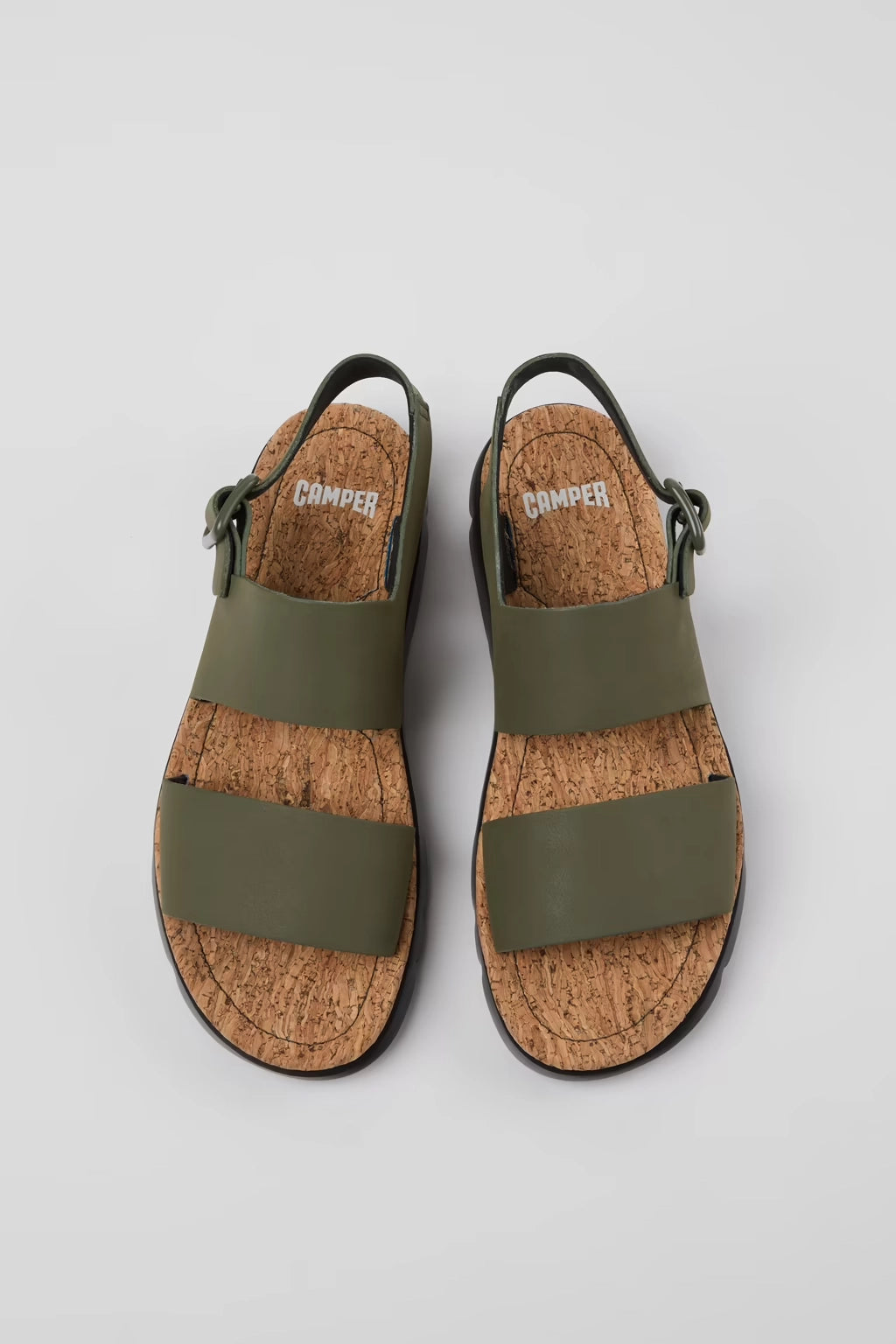 CAMPER | SANDALIAS | MUJER | LAMPER ROMERO ORUGASAND NEGRO | VERDE
