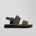 CAMPER Orugas: grün Sandalen für Damen