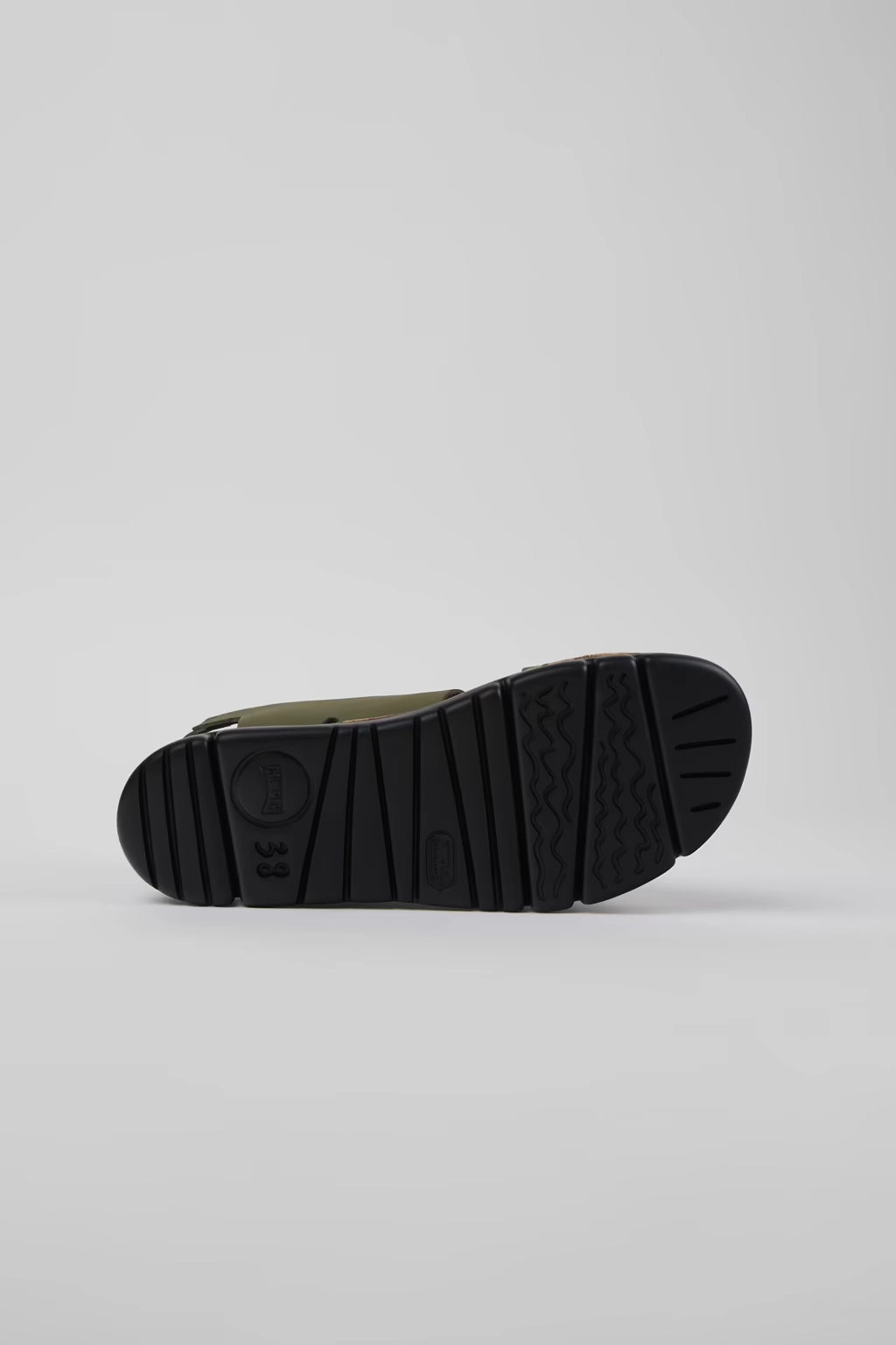 CAMPER | SANDALIAS | MUJER | LAMPER ROMERO ORUGASAND NEGRO | VERDE