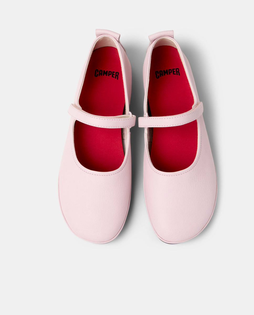 CAMPER Right Nina, beige ballet flats for women at Tascón