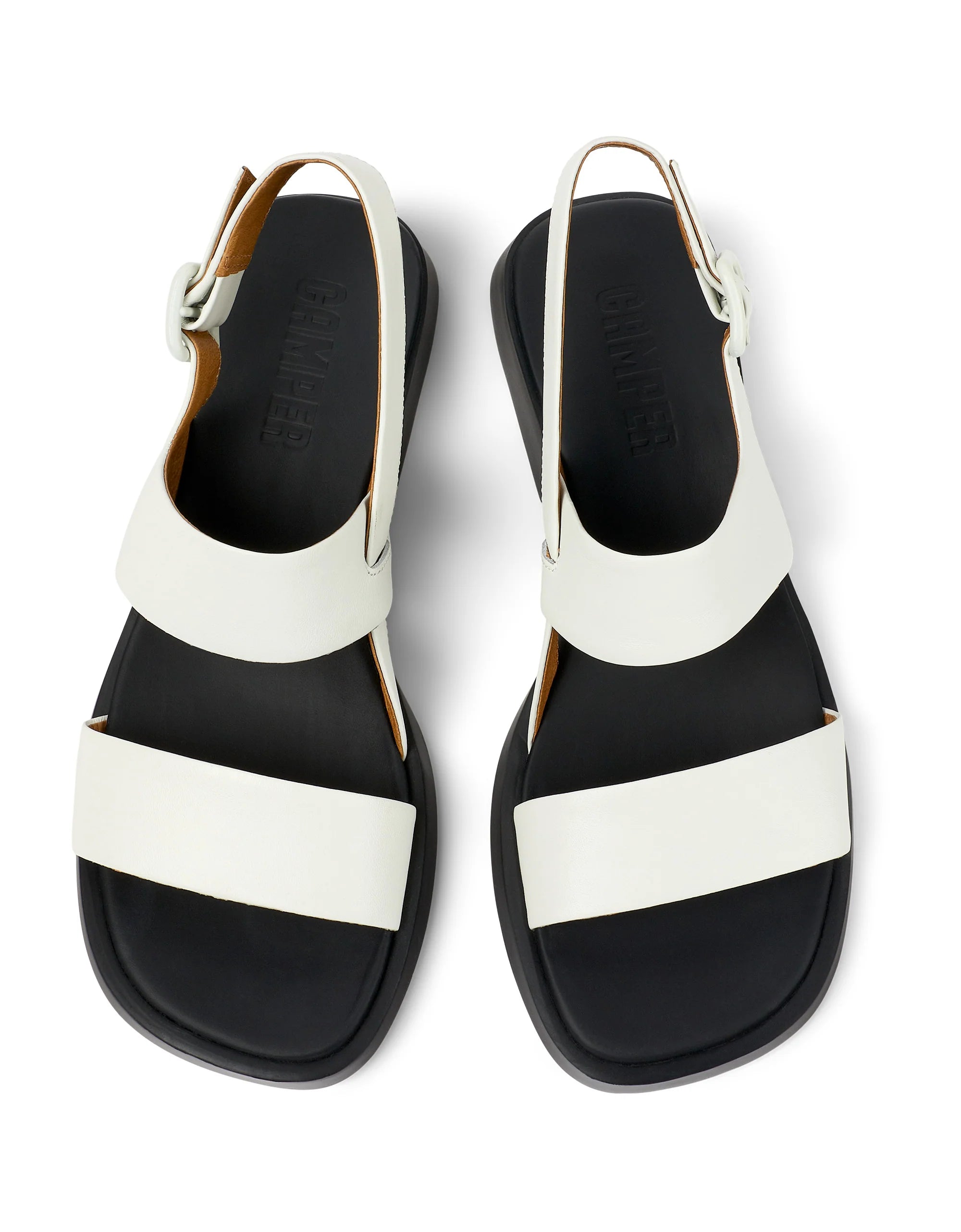 CAMPER Dana K201486, black sandals for women at Tascón