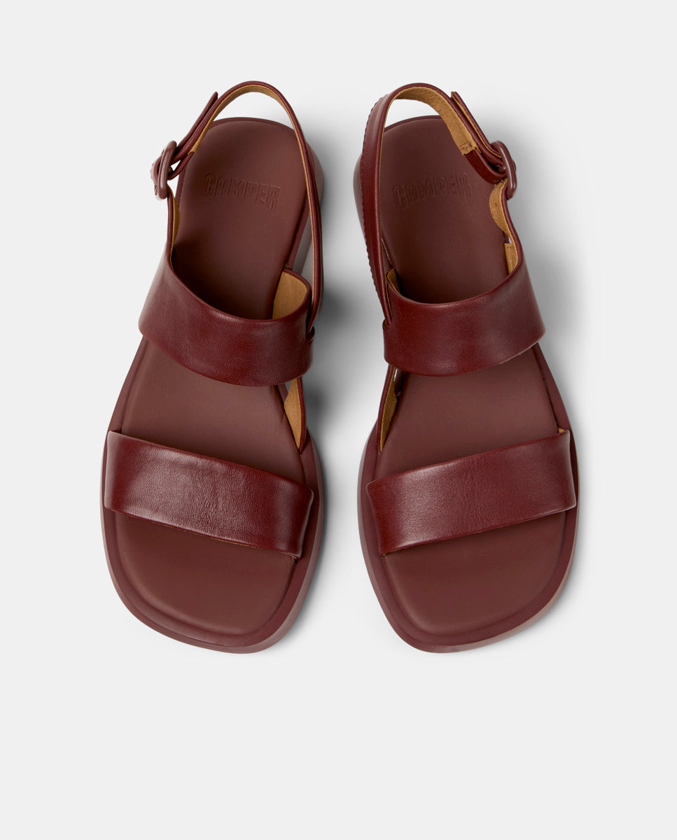 CAMPER Dana、Tascónのブラックレディースサンダル