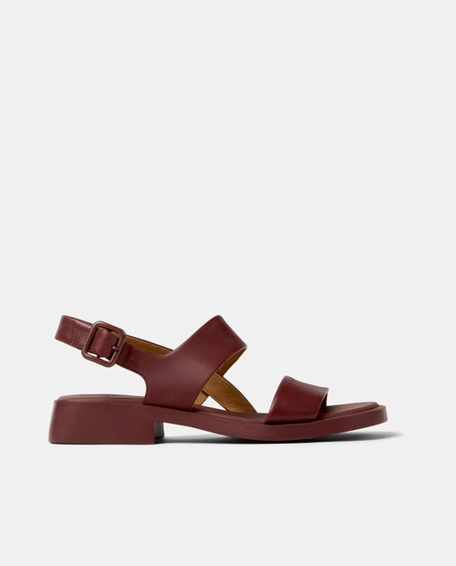 CAMPER Dana, black sandals for women at Tascón