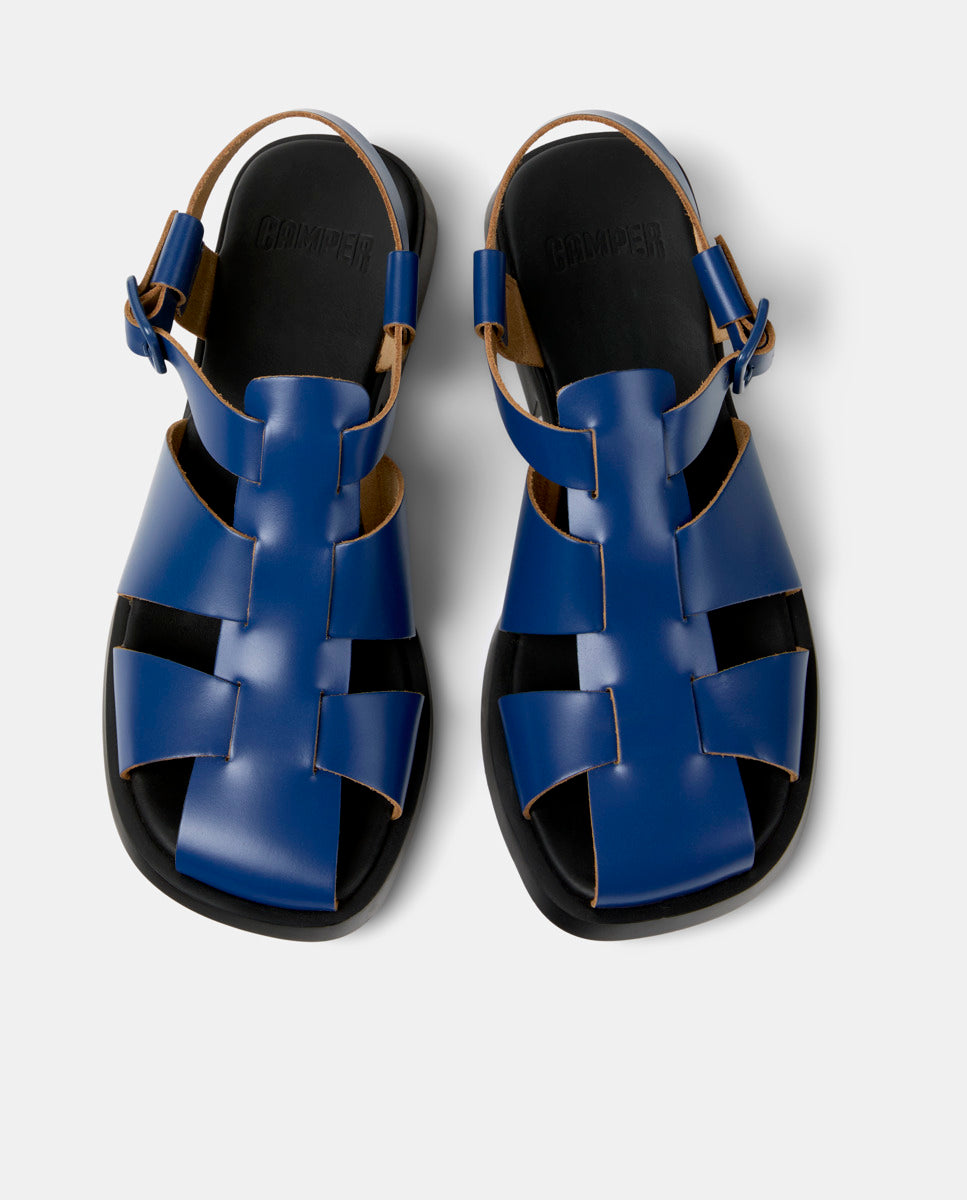 CAMPER Dana, blue sandals for women at Tascón