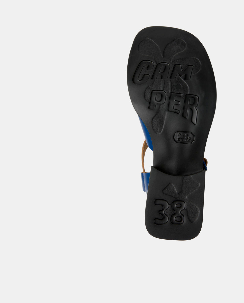 CAMPER Dana, blue sandals for women at Tascón