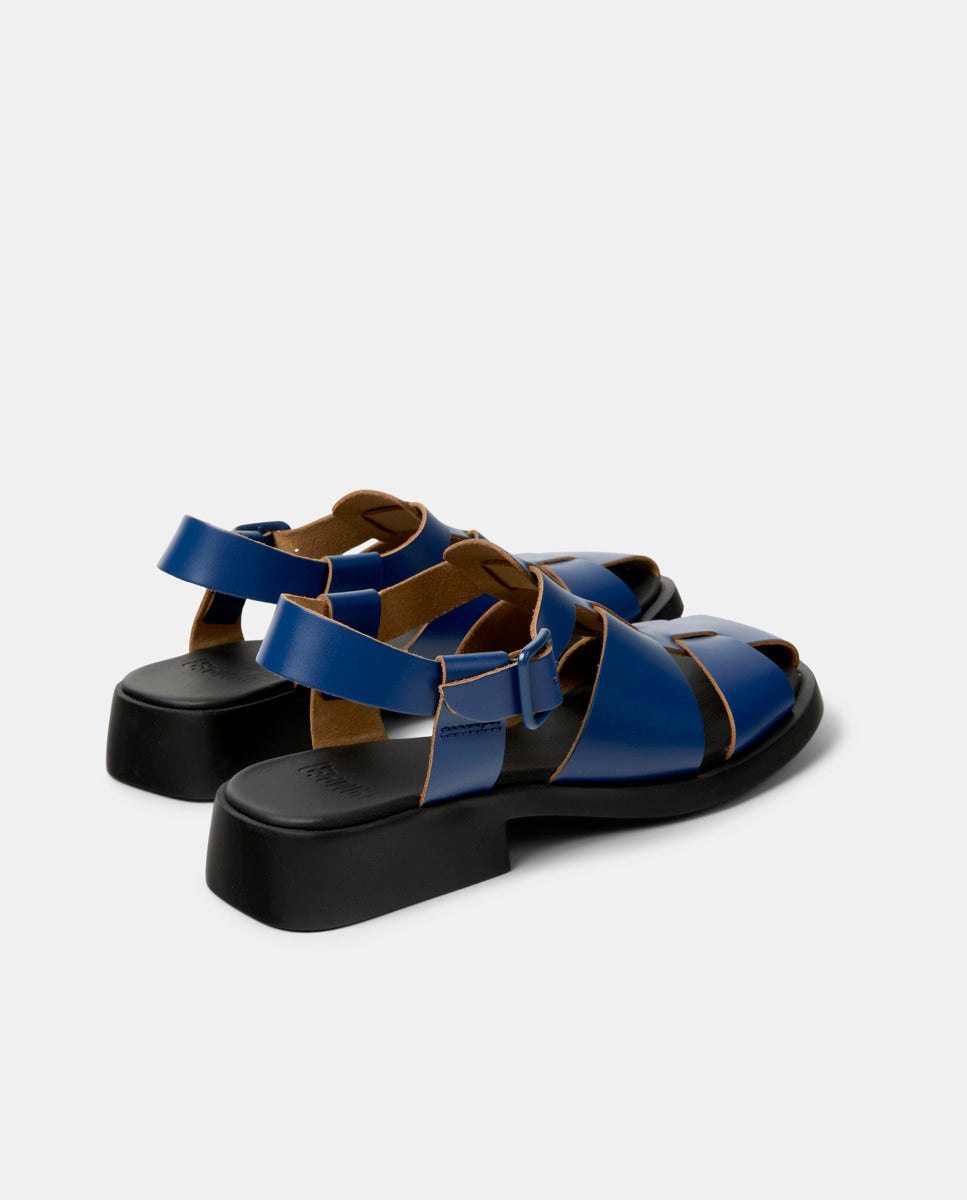 CAMPER Dana, blue sandals for women at Tascón