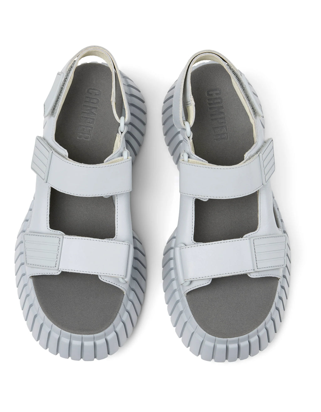 CAMPER BCN LT. Pastel GREY, grey sandals for women at Tascón