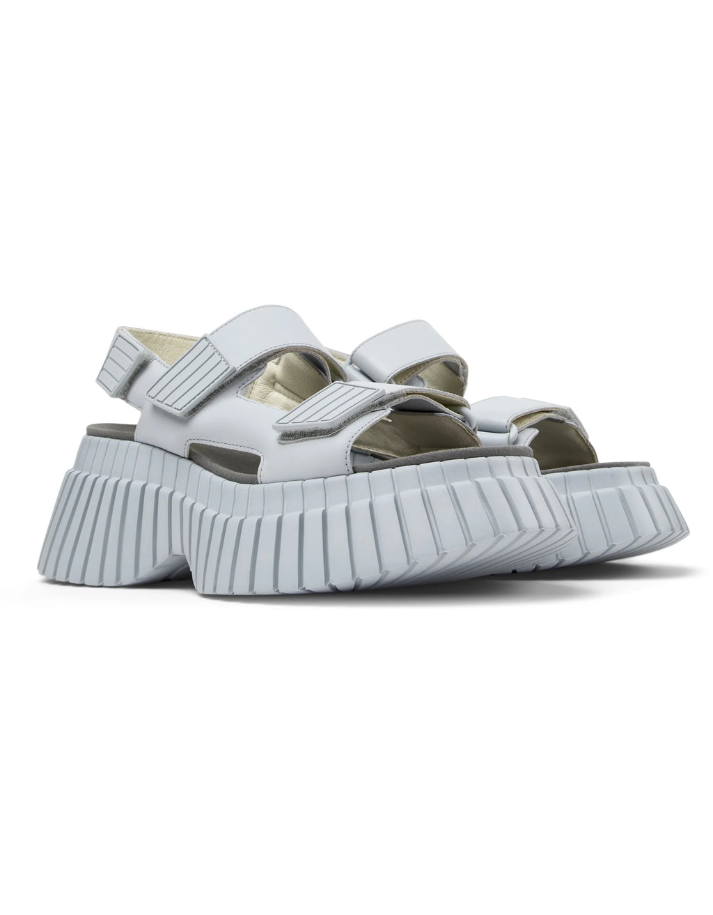CAMPER BCN LT. Pastel GREY, grey sandals for women at Tascón