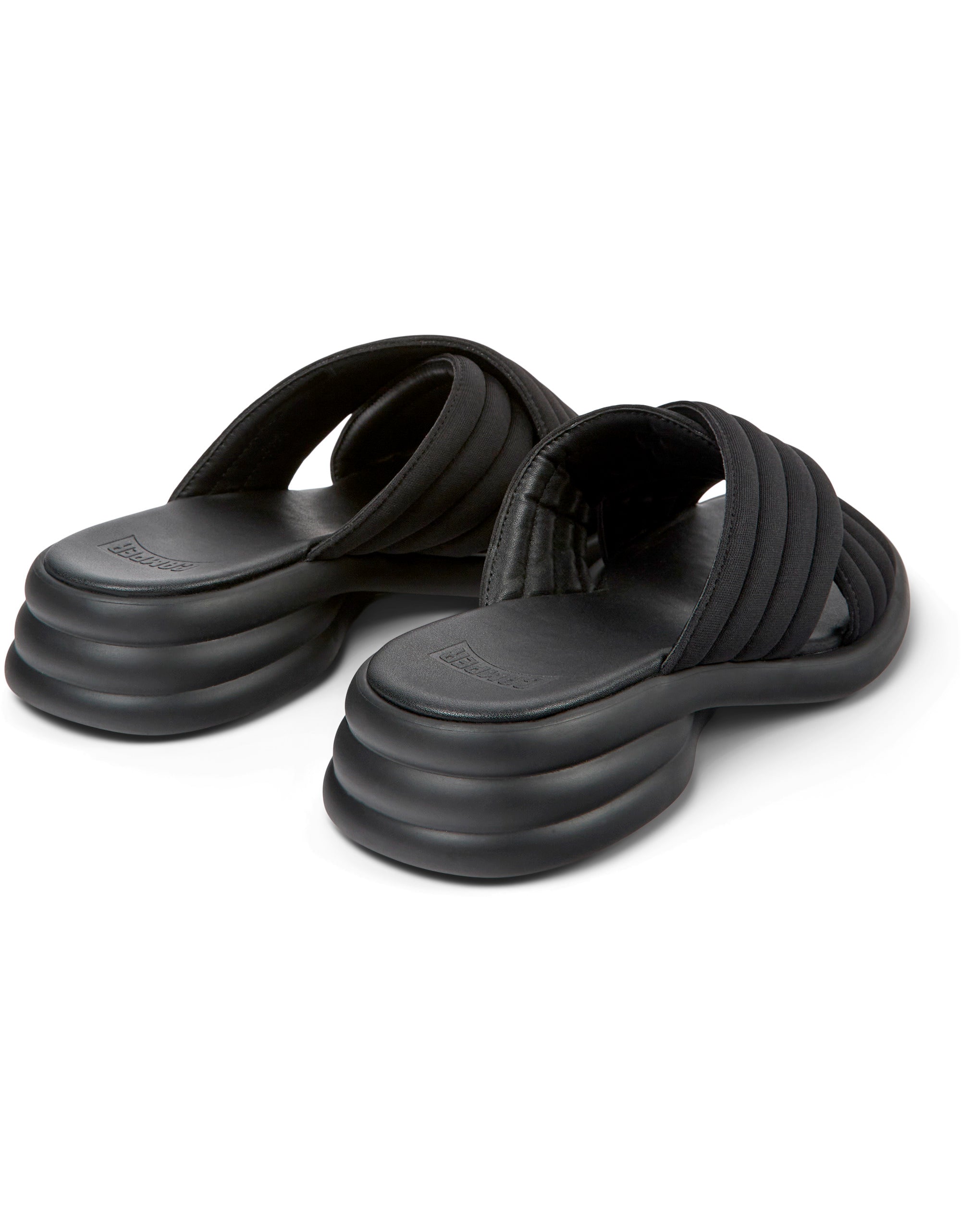 CAMPER Spiro: black sandals for women