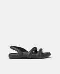 CAMPER Kobarah Flat, black sandals for women at Tascón