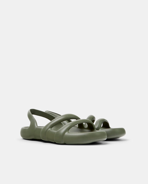 Sandalias Camper Kobarah flat Verde para Mujer referencia K201636-018