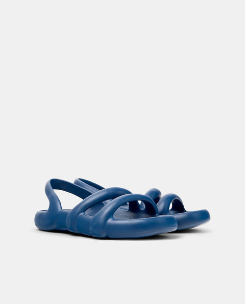 CAMPER Kobarah Flat，Tascón 蓝色女士凉鞋