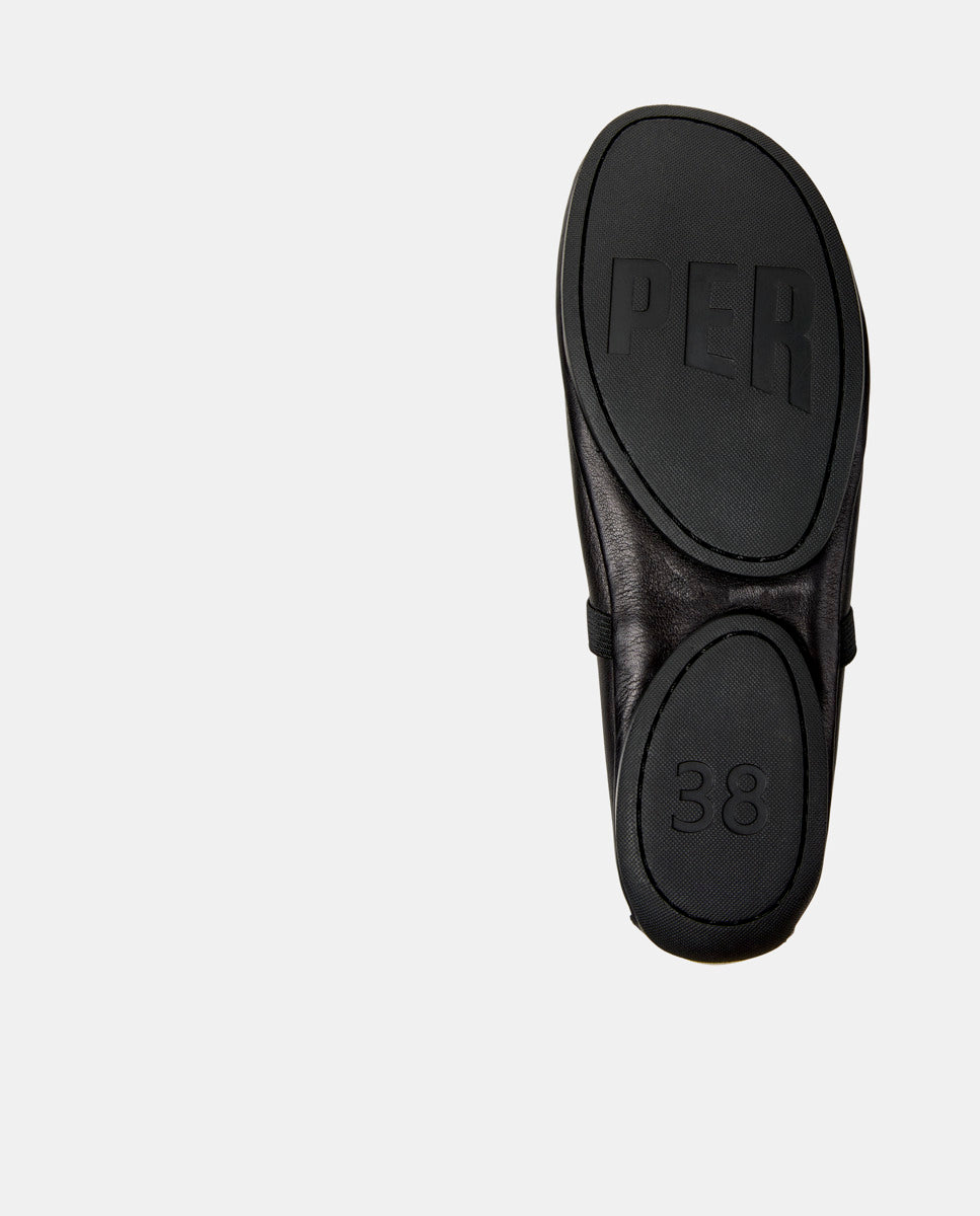 CAMPER Right Nina, black ballet flats for women at Tascón