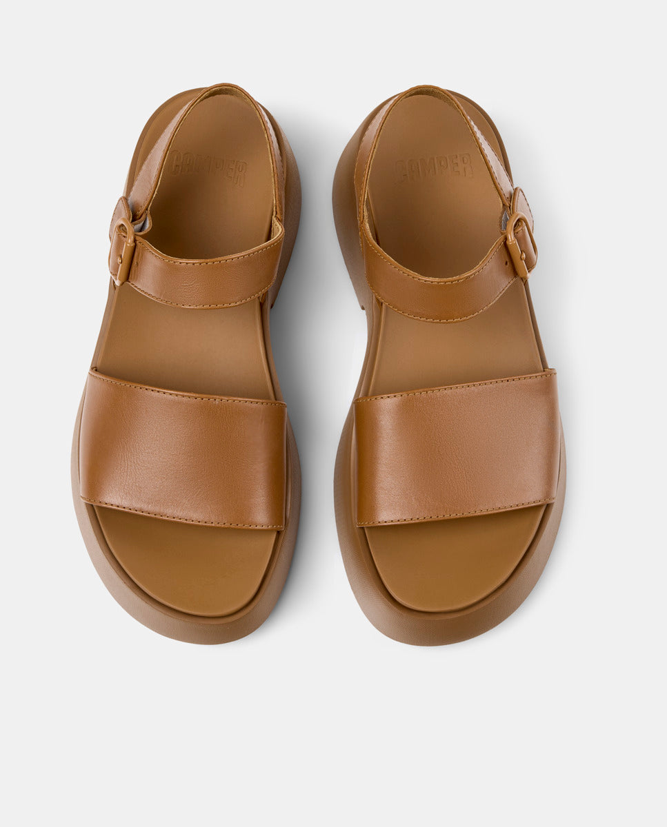 CAMPER Tasha, brown sandals for women at Tascón