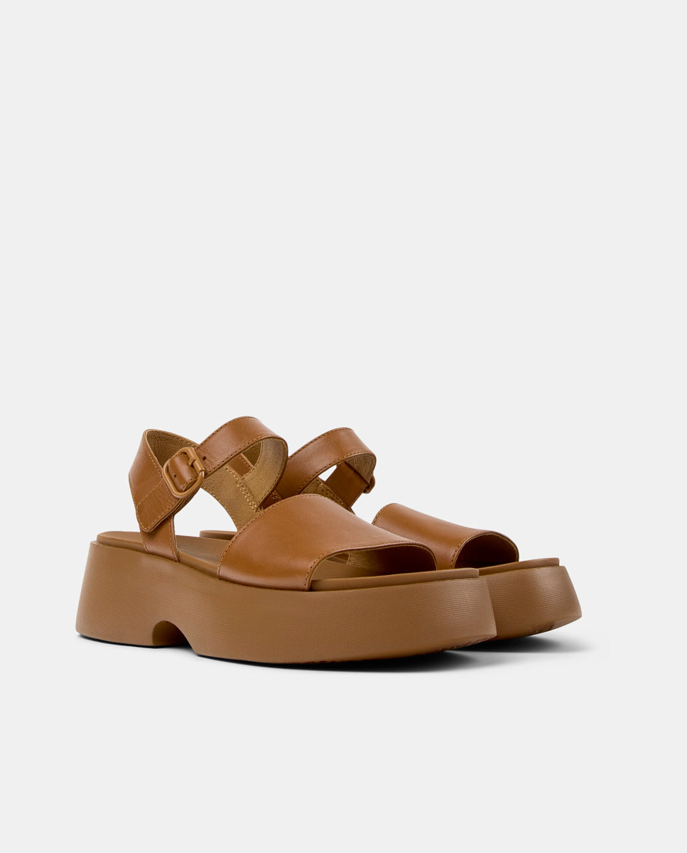 CAMPER Tasha, brown sandals for women at Tascón