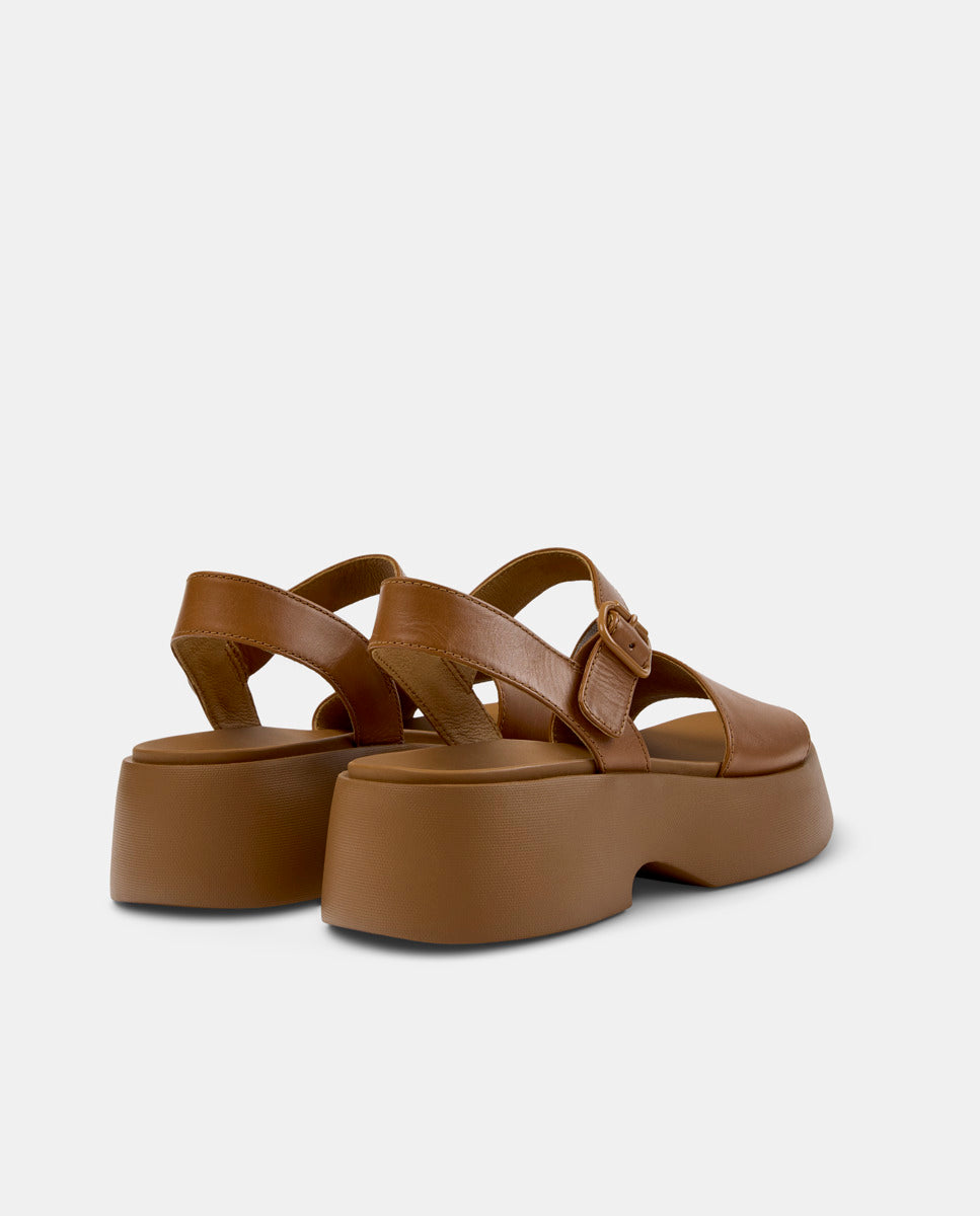 CAMPER Tasha, brown sandals for women at Tascón