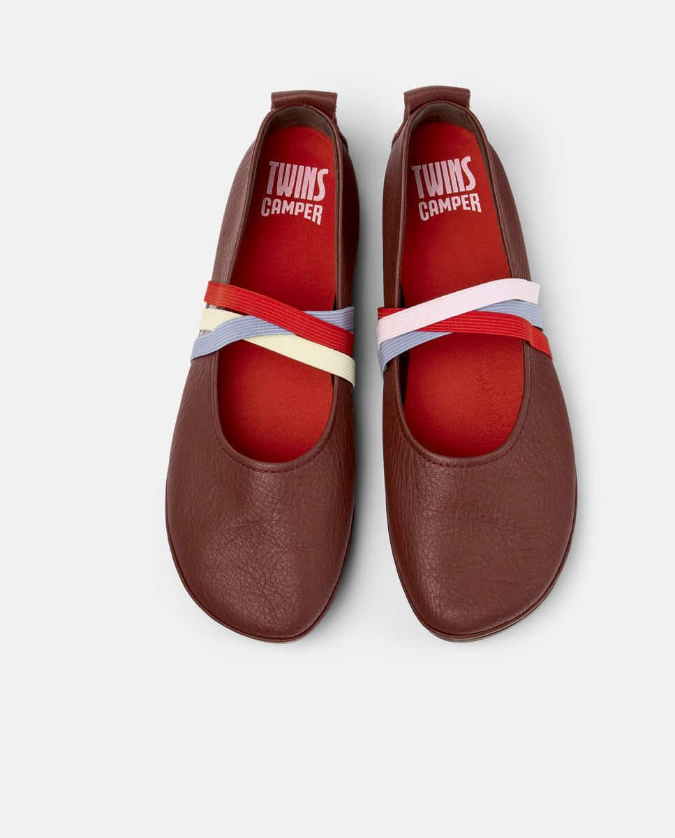 CAMPER Twins, rosa Ballerinas für Damen bei Tascón