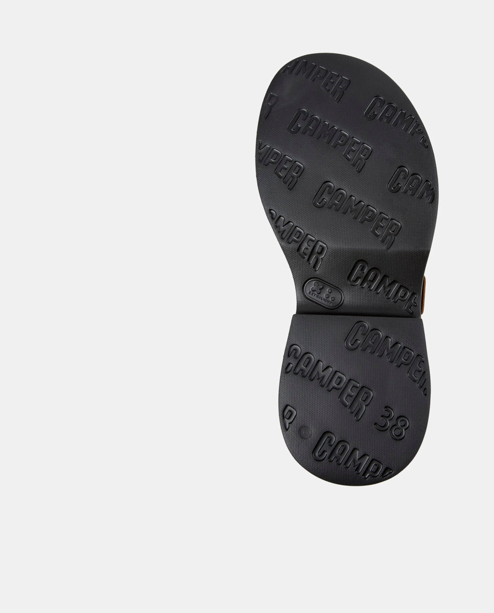 CAMPER Tasha K201712, black sandals for women at Tascón
