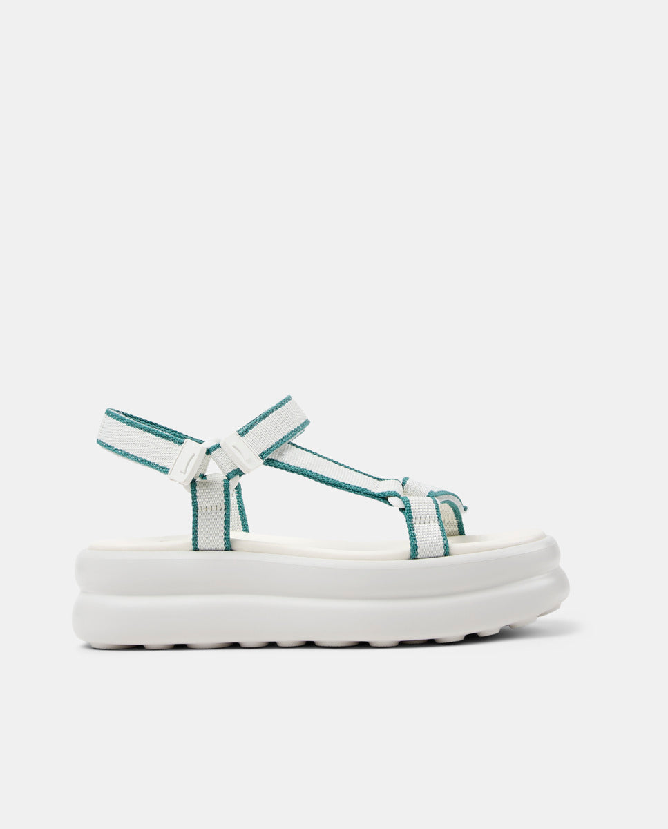 CAMPER Pelotas Flota Up, sandali bianco da donna da Tascón