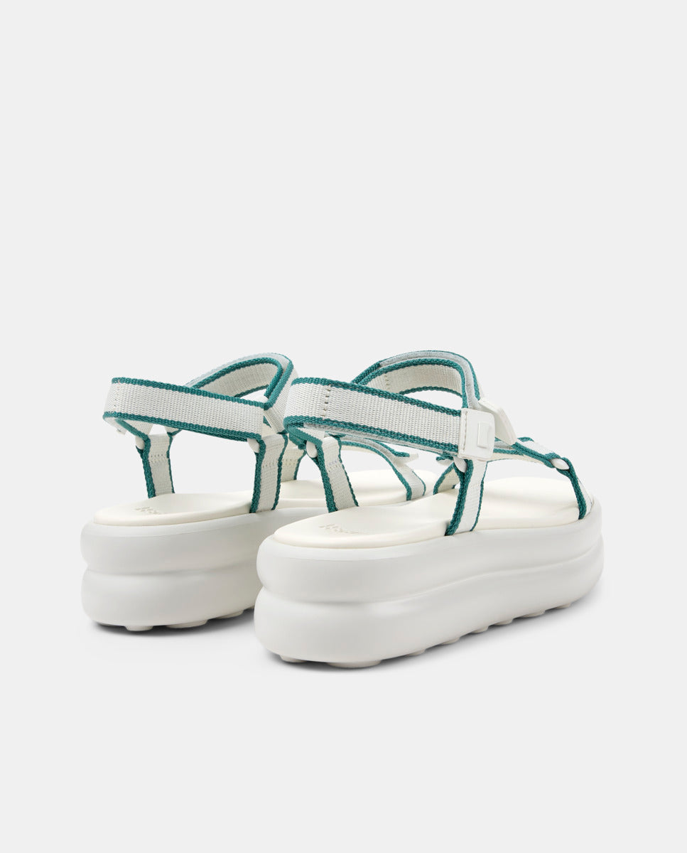 CAMPER Pelotas Flota Up, sandali bianco da donna da Tascón