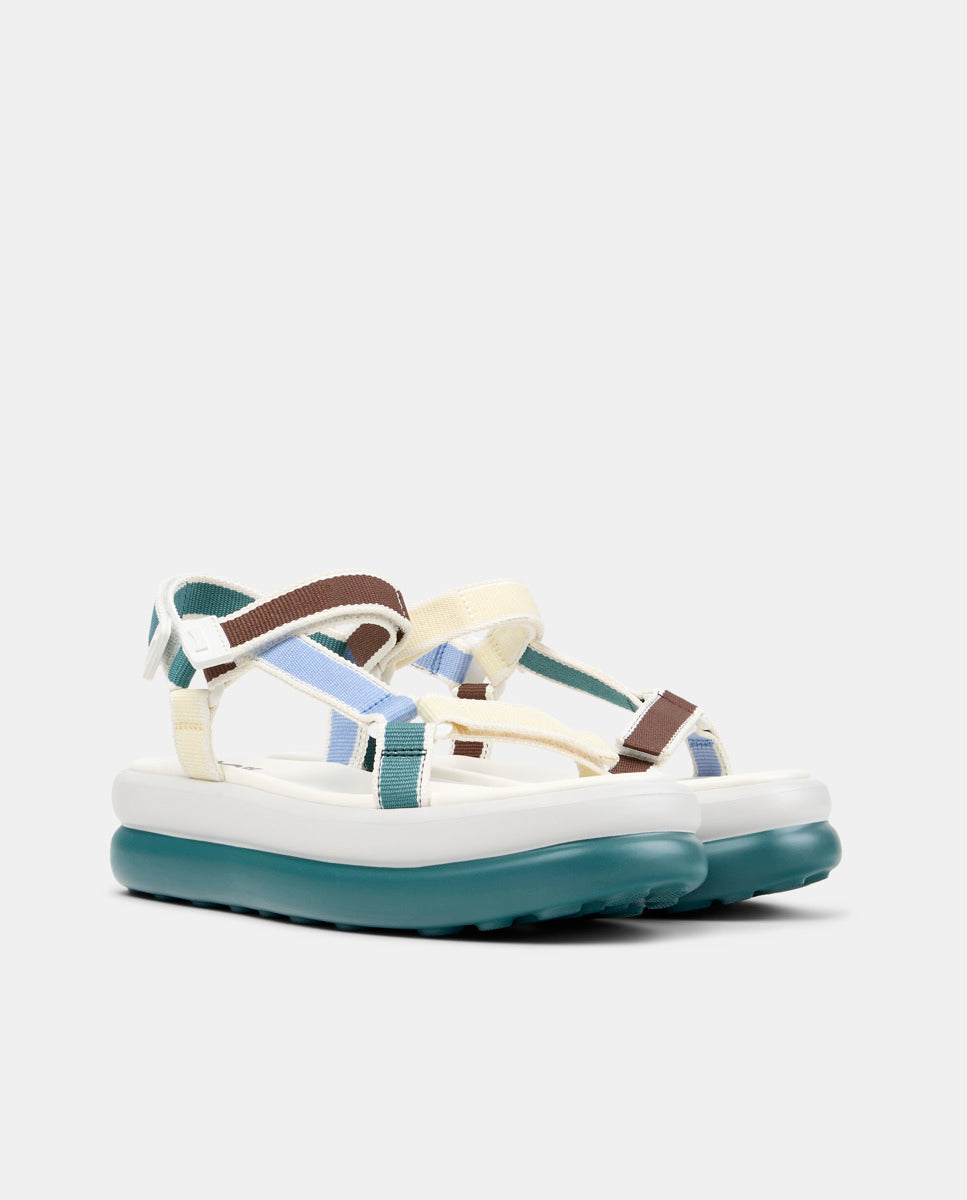 CAMPER Twins，Tascón multicolor女士凉鞋