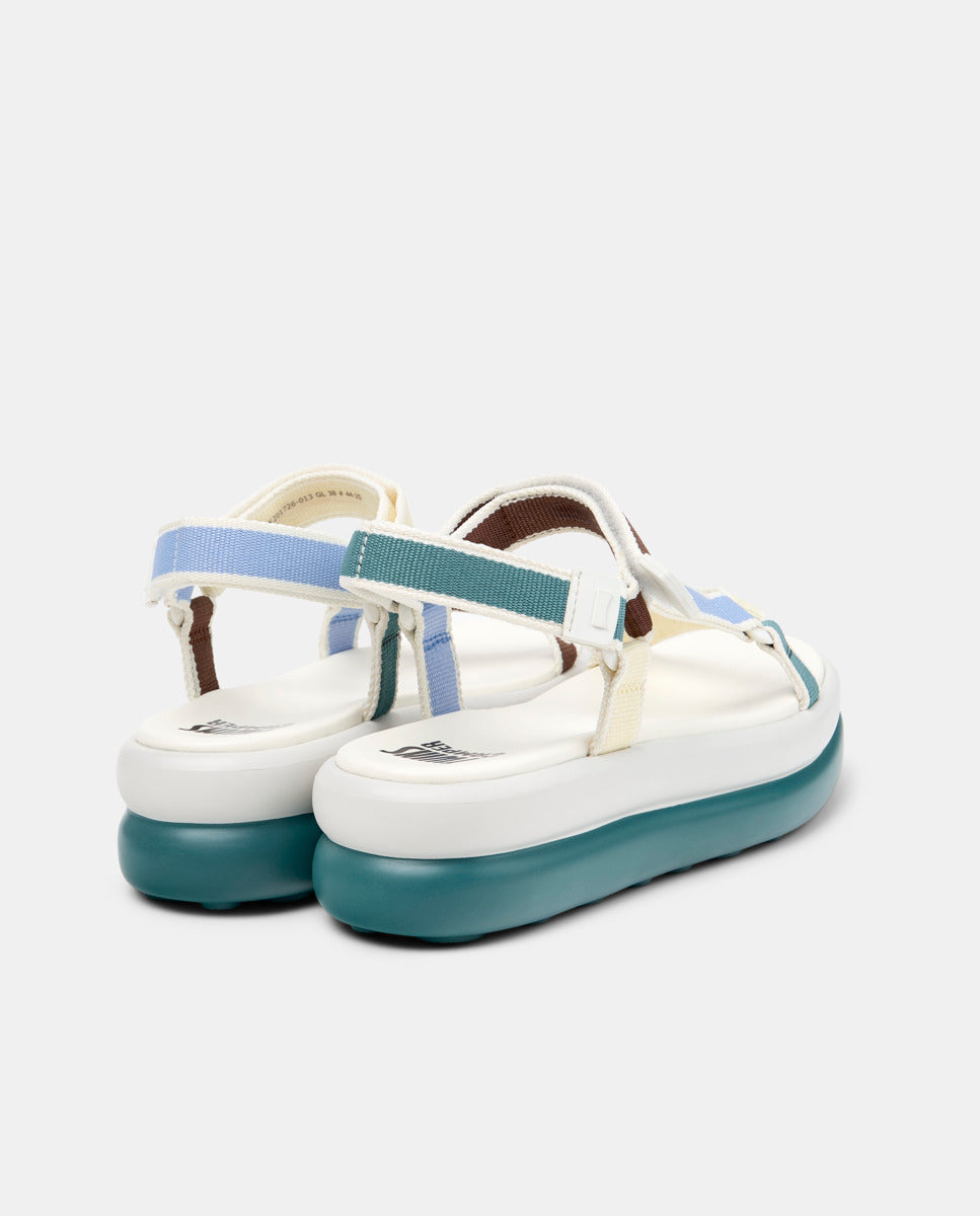 CAMPER Twins，Tascón multicolor女士凉鞋