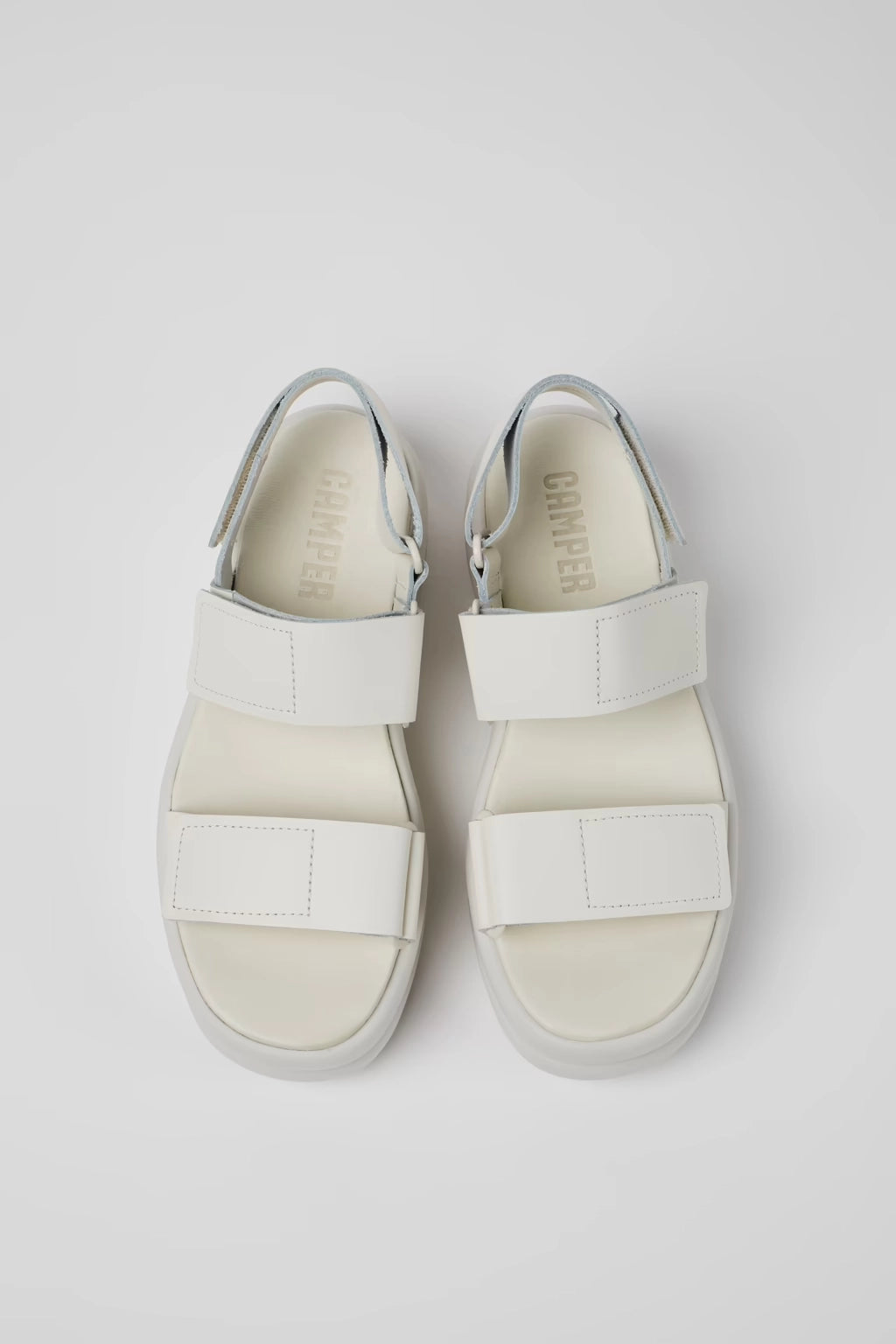CAMPER Pelotas Flota UP: белый сандалии для женщин