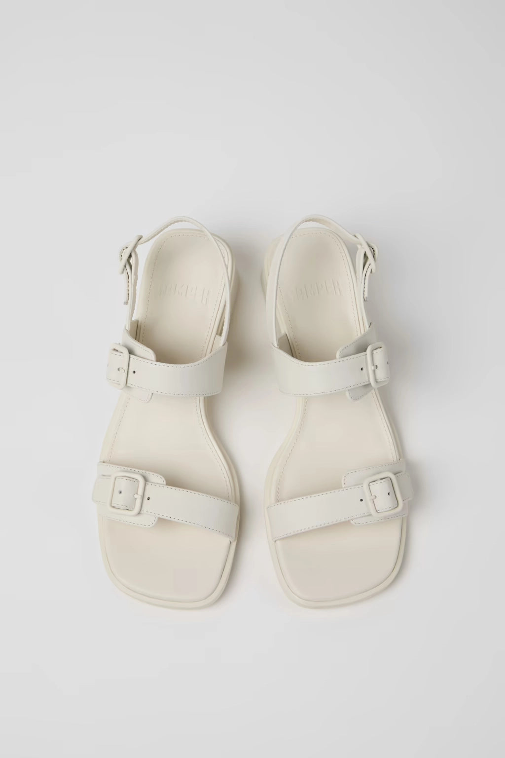 CAMPER KORA Sandal: vit sandaler för dam