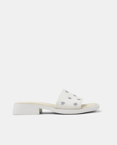 CAMPER Dana, white sandals for women at Tascón