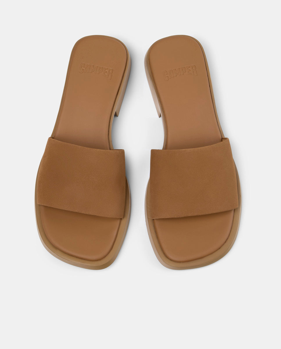 CAMPER Dana, brown sandals for women at Tascón