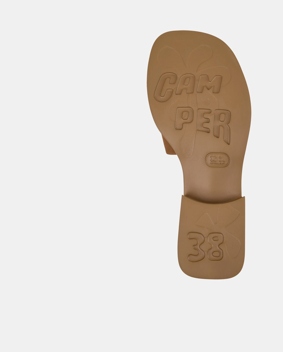 CAMPER Dana, brown sandals for women at Tascón