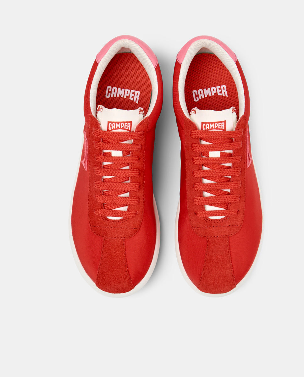 CAMPER Pelotas Xlf，Tascón 红色女士运动鞋