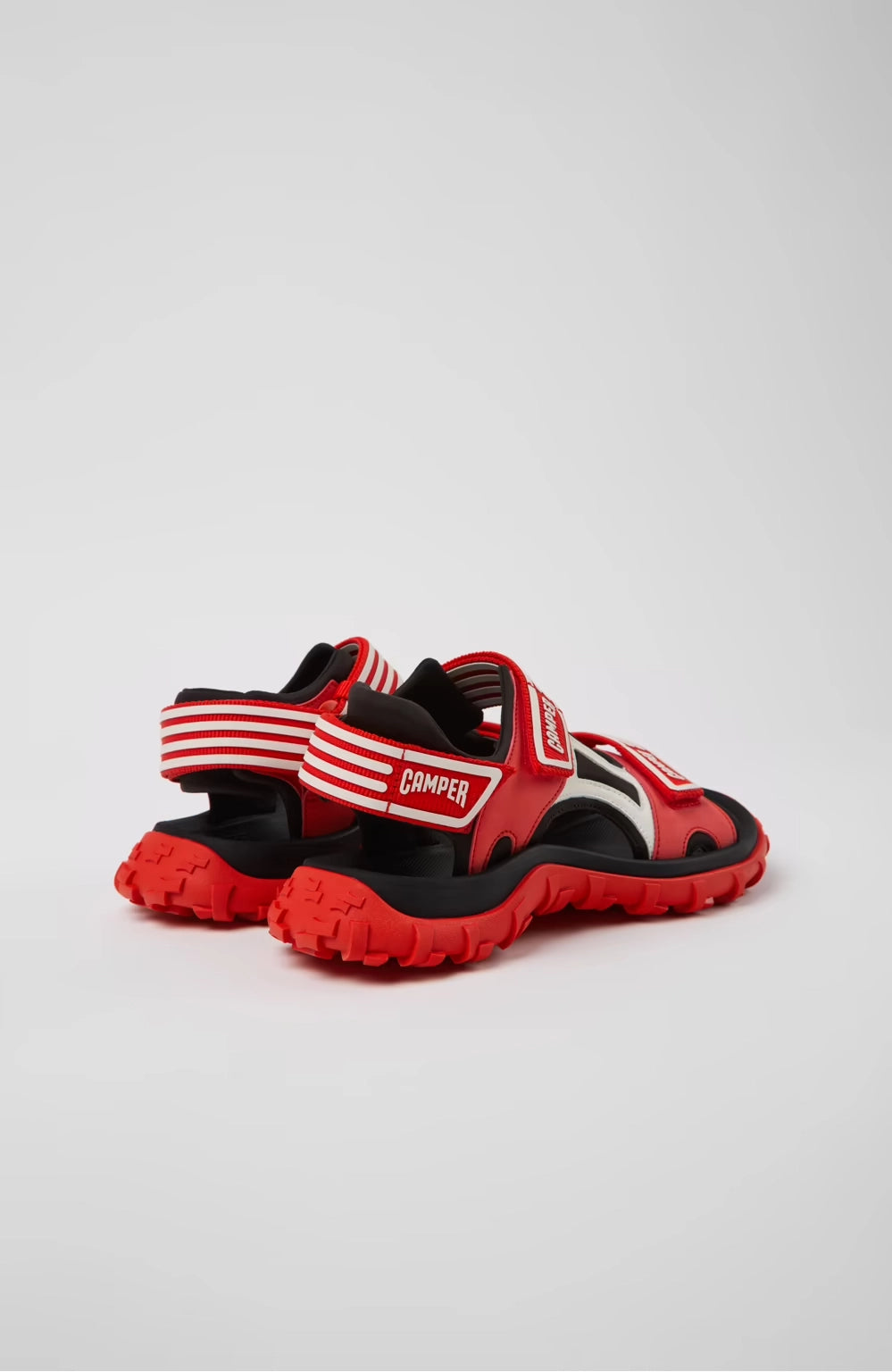 CAMPER Drift Trail Sandal: أحمر صنادل للنساء