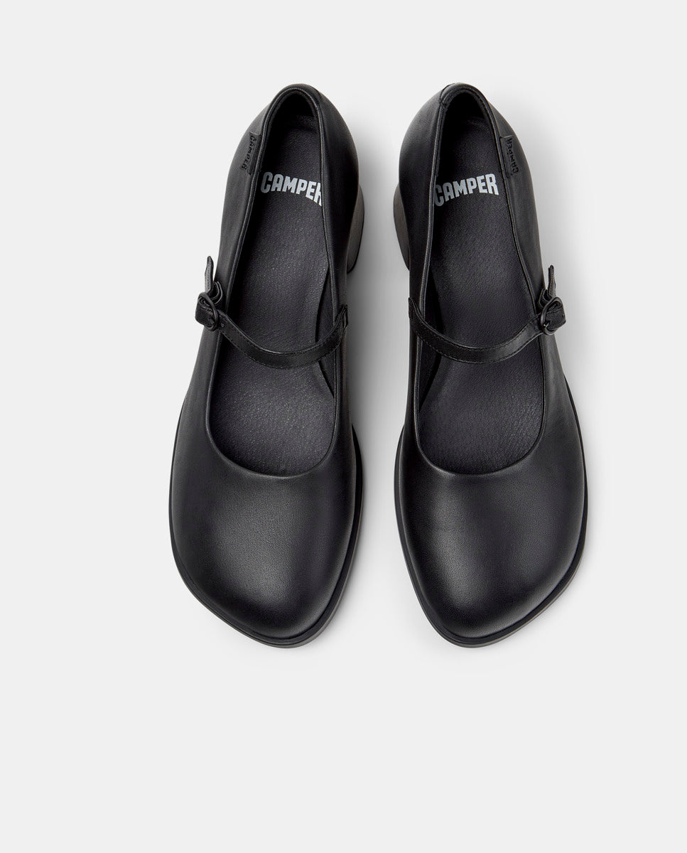 CAMPER Kora, black shoes for women at Tascón