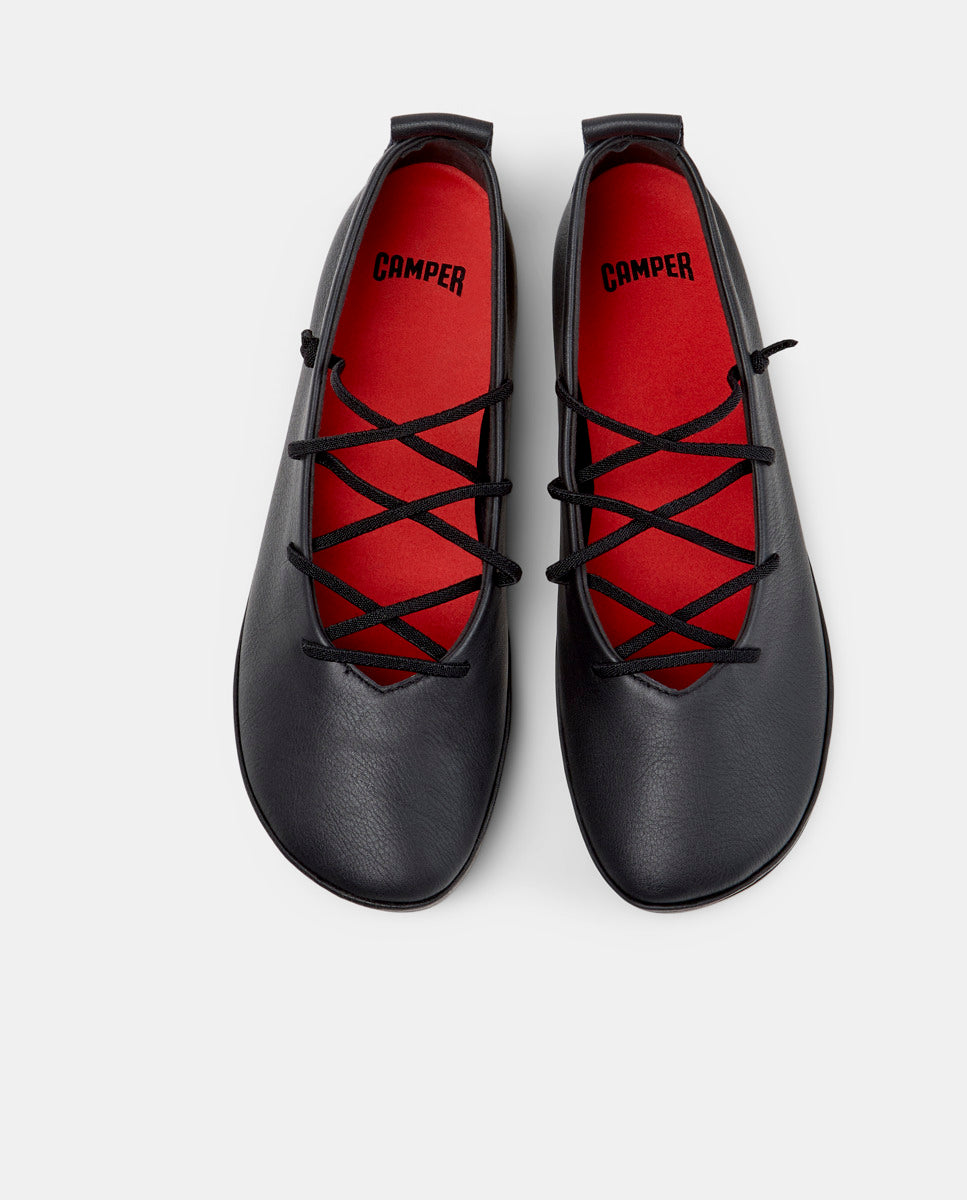 CAMPER Right Nina, ballerine nero da donna da Tascón