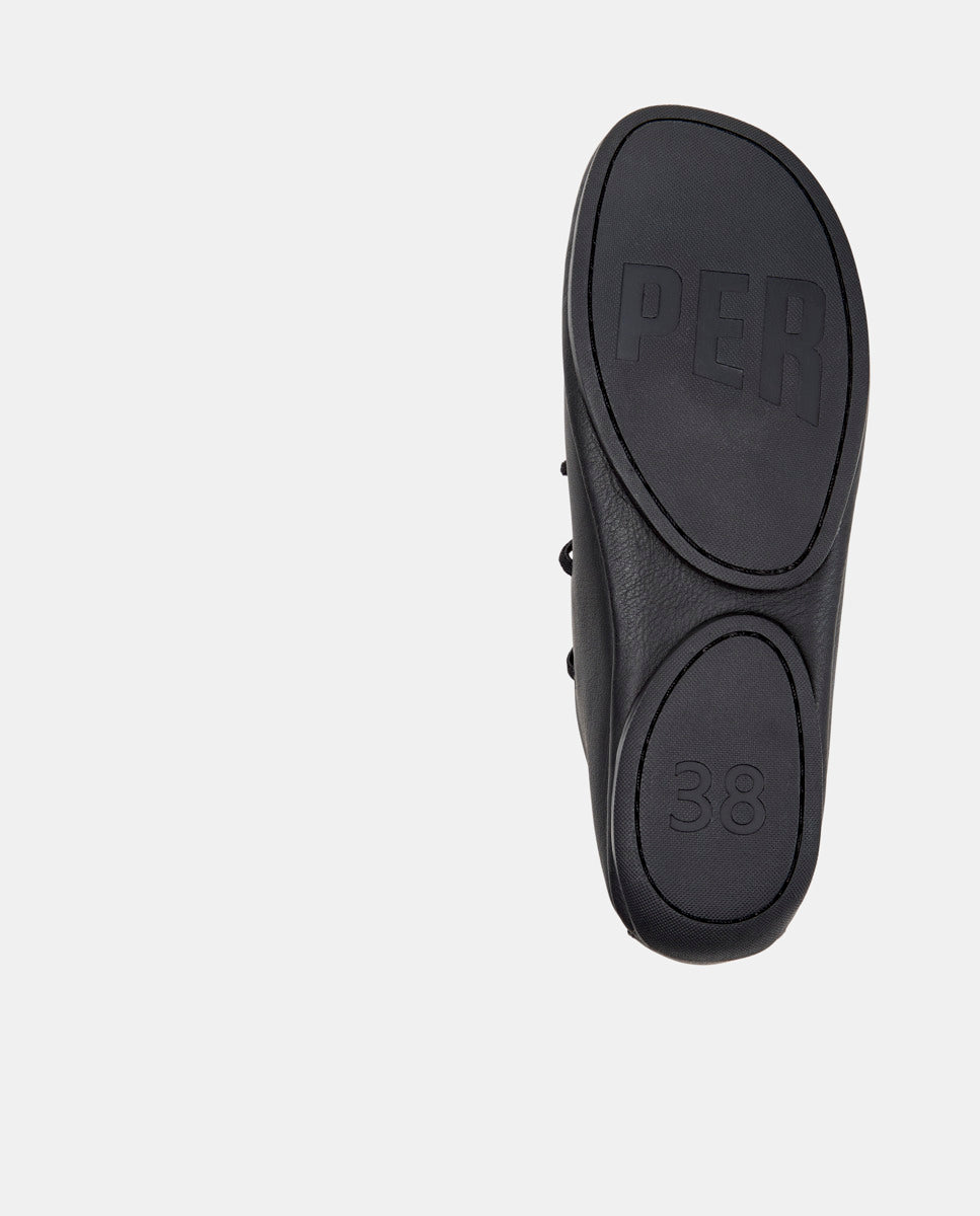 CAMPER Right Nina, black ballet flats for women at Tascón