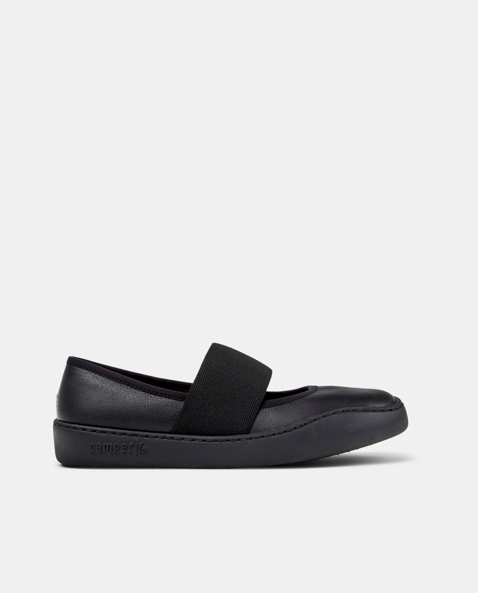 CAMPER Peu Touring, black ballet flats for women at Tascón