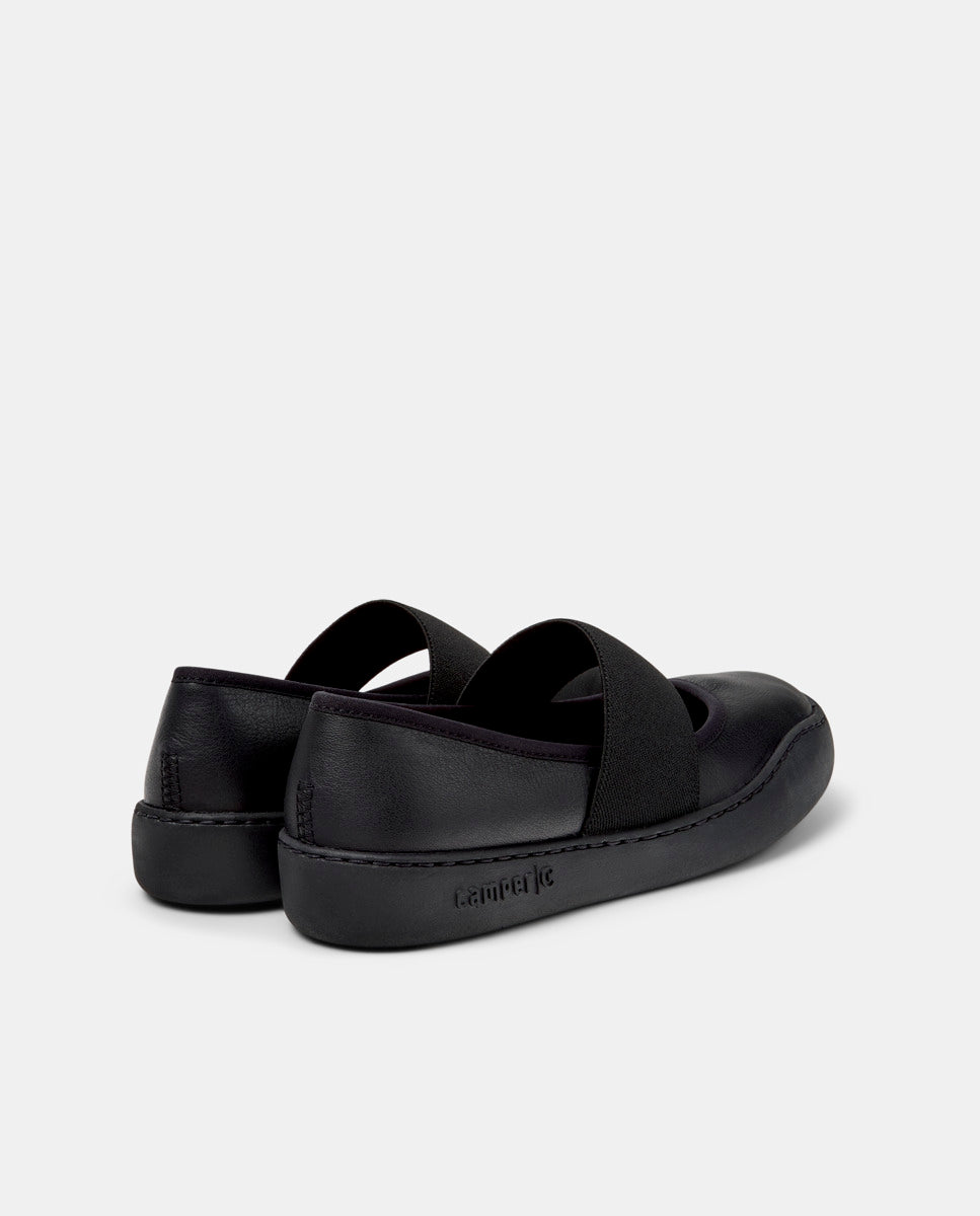 CAMPER Peu Touring, black ballet flats for women at Tascón