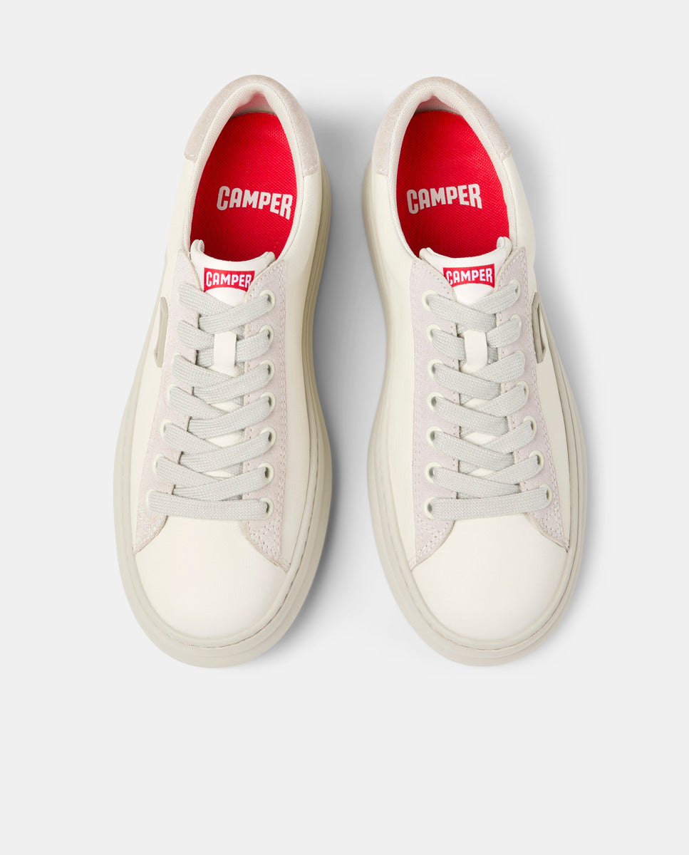 CAMPER Runner Up K201855, white boots for women at Tascón