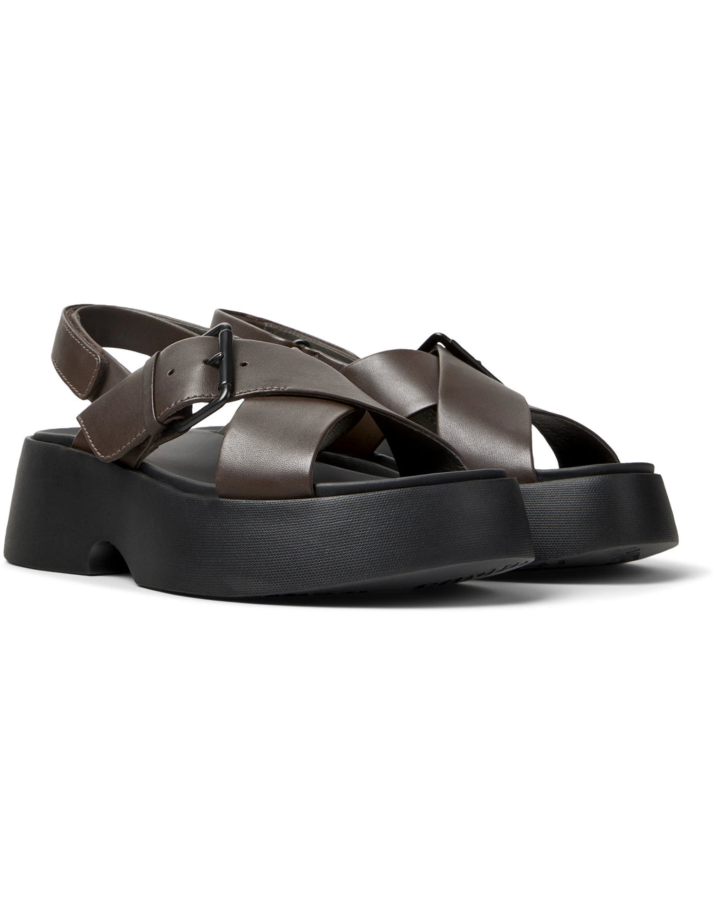 CAMPER Tasha K201860, brown sandals for women at Tascón