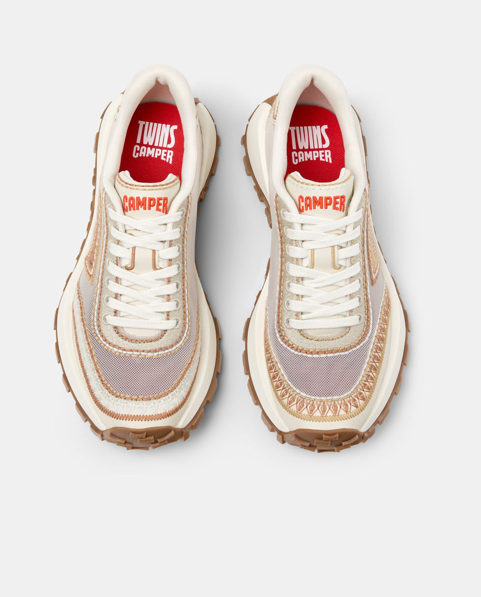 CAMPER Twins Naranja，Tascón neutro女士运动鞋