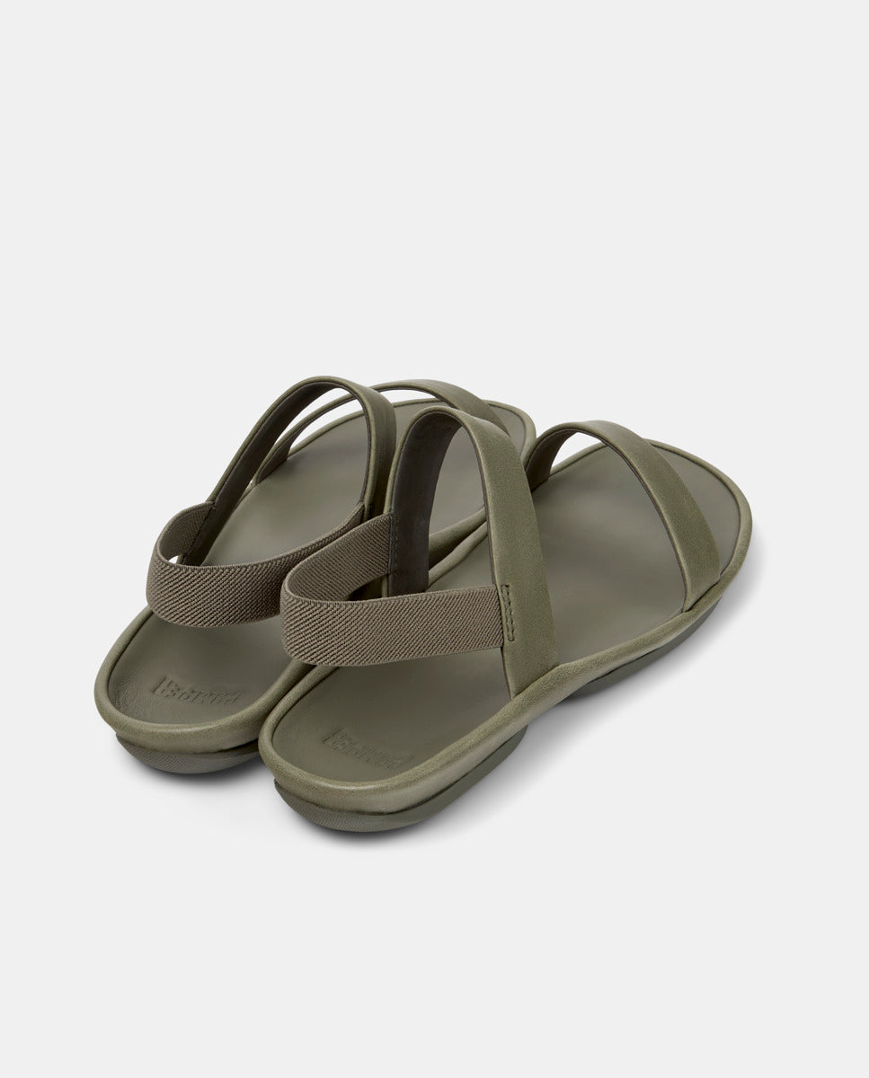 CAMPER Right Isla，Tascón 绿色女士凉鞋