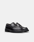 CAMPER Twins, black loafers for women at Tascón