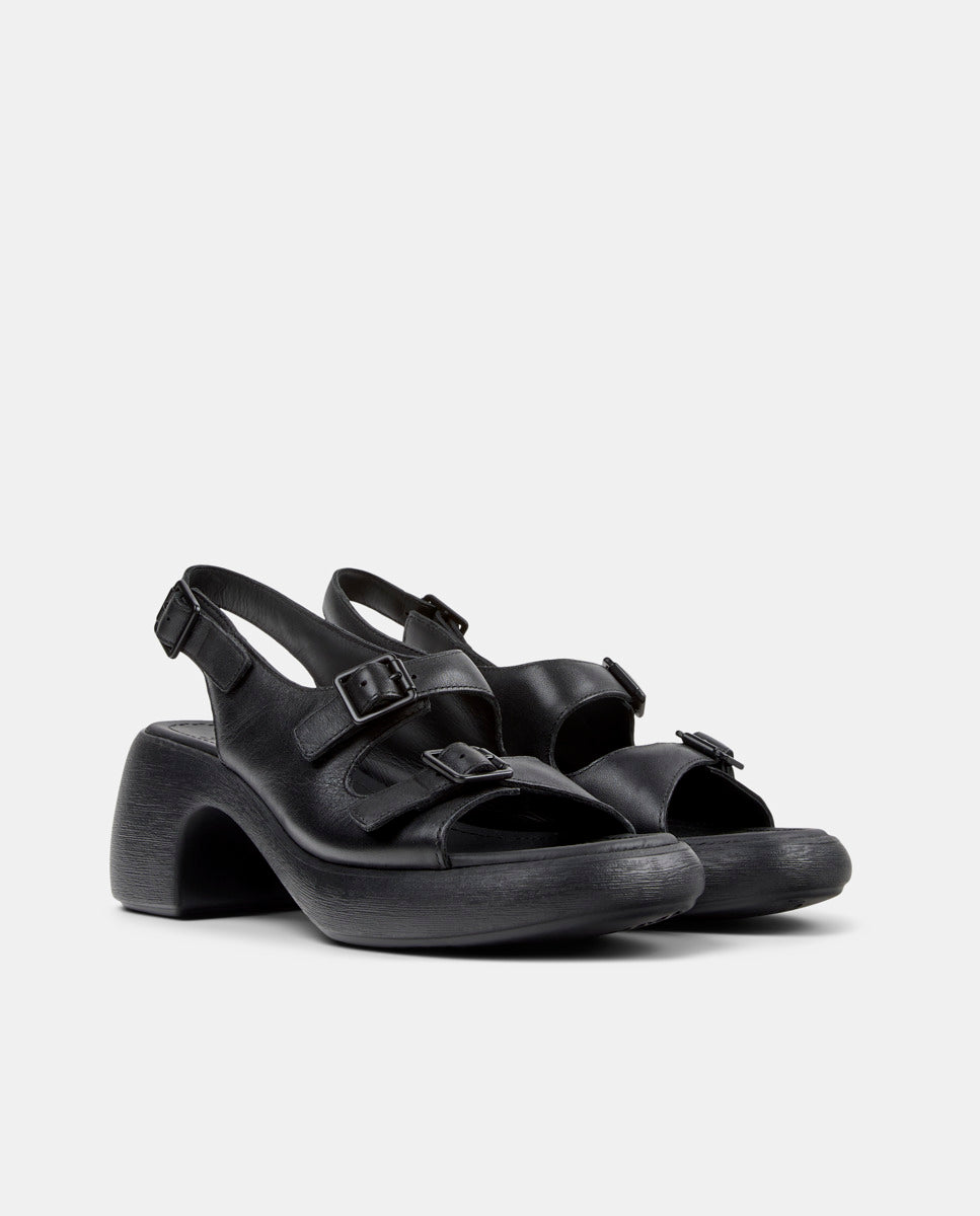 CAMPER Thelma Sandal, sandàlies negre per a dona a Tascón