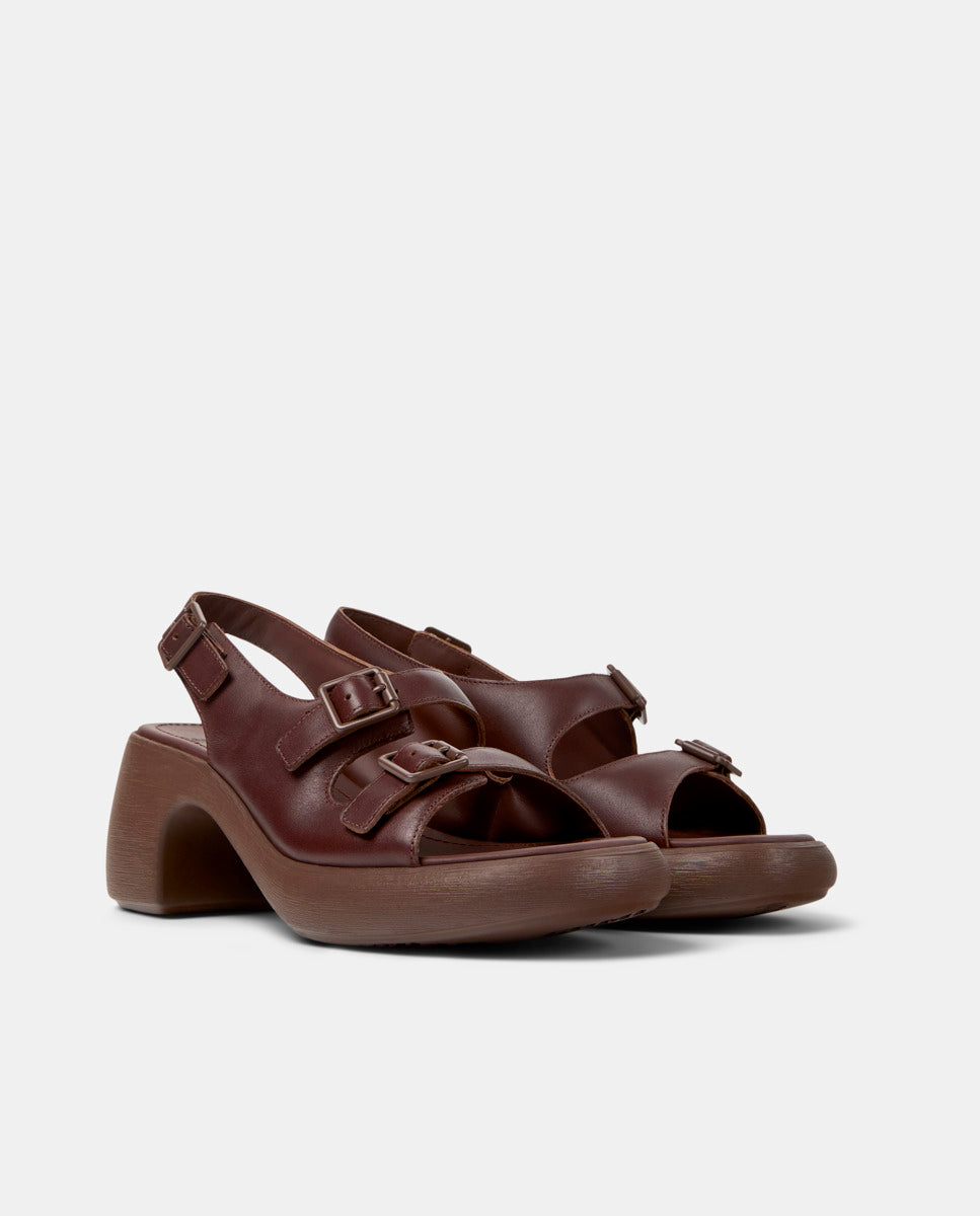 CAMPER Thelma Sandal, brown sandals for women at Tascón