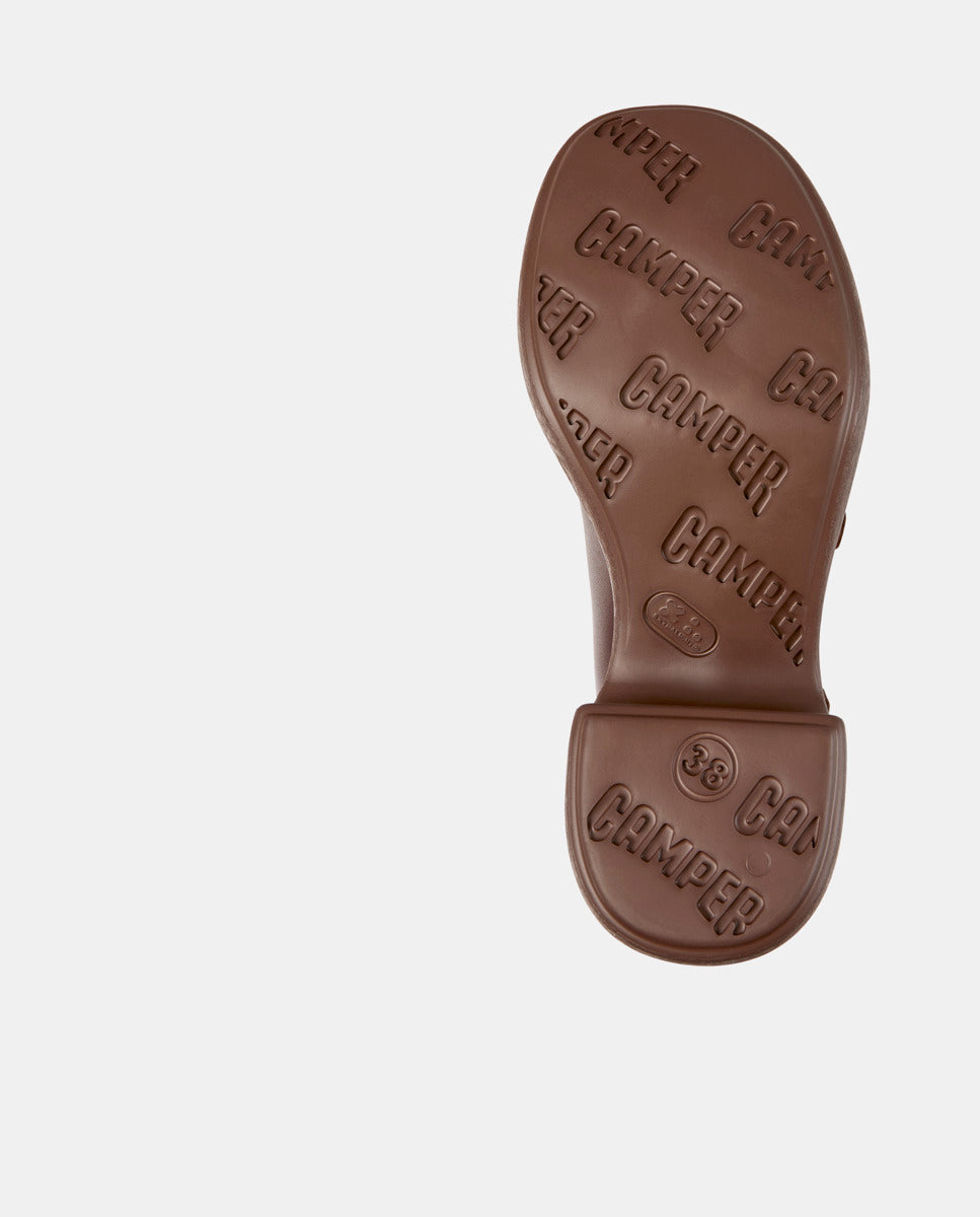 CAMPER Thelma Sandal, brown sandals for women at Tascón